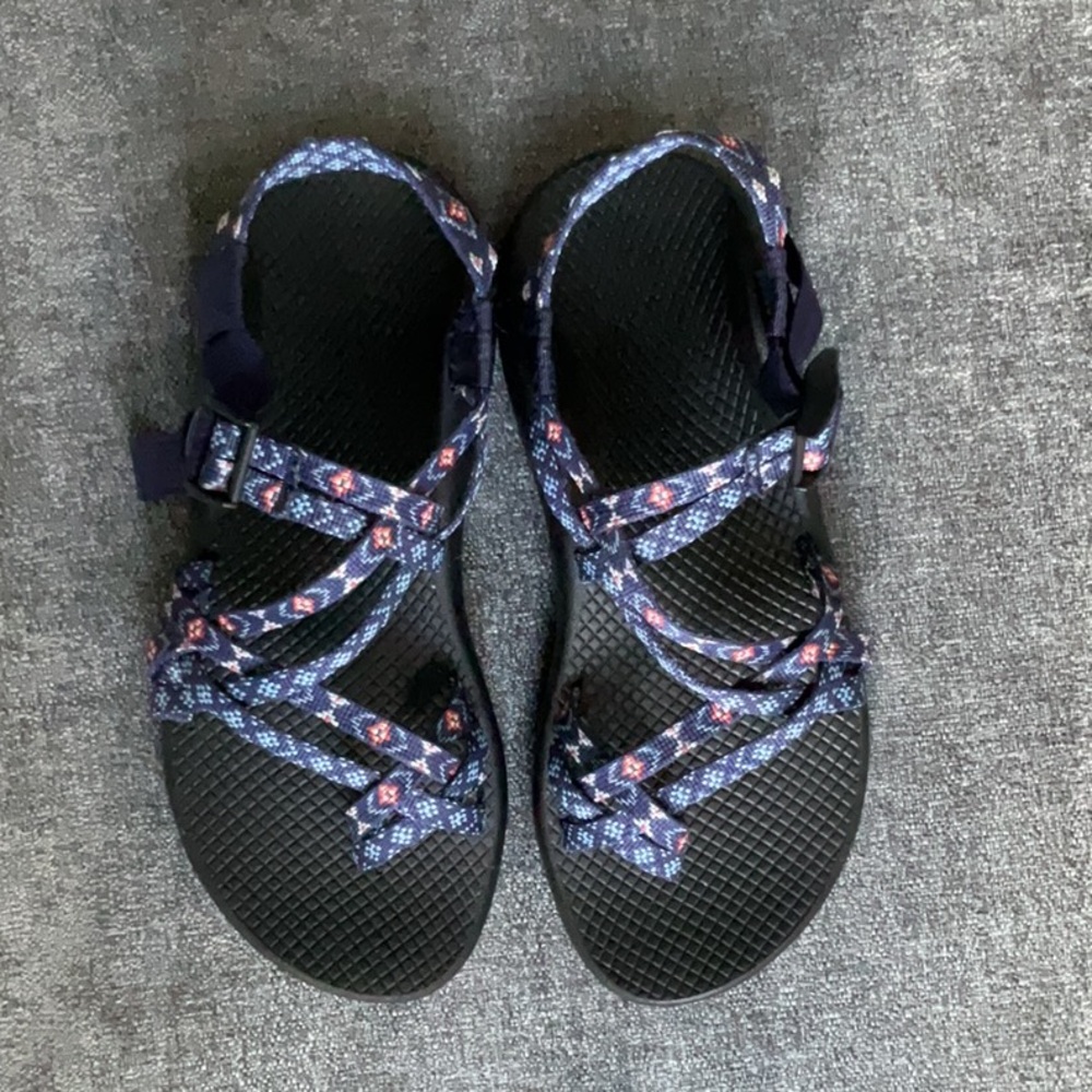 Chaco J106108 Women's Zx2 Classic Wink Blue Athletic Sandal Southwest W8 - Picture 2 of 10